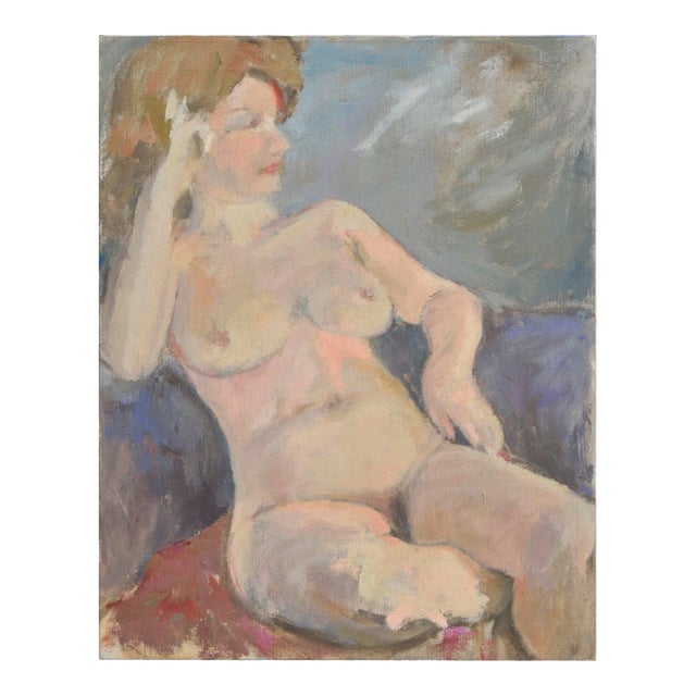 Mid Century Nude Study by Shirley Loyst For Sale