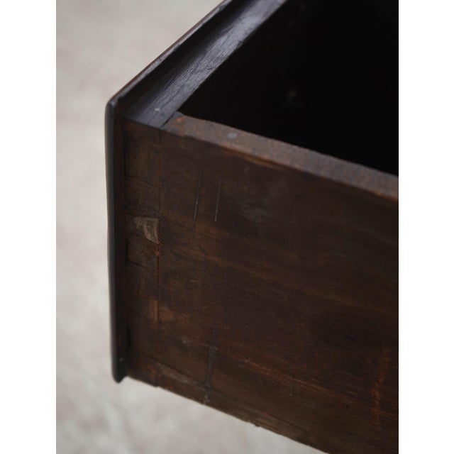 19th Century Antique Bench Made Philadelphia Mahogany Lowboy For Sale - Image 5 of 17