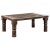 Indian 19th Century Small Wooden Coffee Table with Carved Floral Motifs For Sale - Image 13 of 13