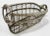 Antique Braided French Silver-Plated Wine Holder For Sale - Image 4 of 10