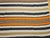 Vintage American Southwestern Serape Kilim, Handwoven Stripe Pattern, Ivory & Tan, 5x8 For Sale - Image 13 of 18