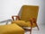 Set of two armchairs and ottoman – mid-century modern (c.1950)dimensions:armchair (x2 pieces): length: 63 cm depth: 80 cm...