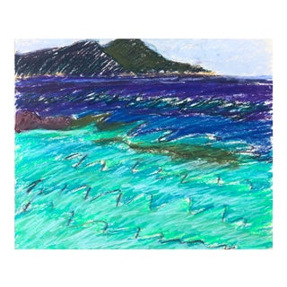 1970s Adrienne Anderson Caribbean Pastel For Sale