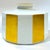 Gold Rare 1980's Rosenthal Studio Line Gold Striped Vase and Bonbonniere by Tapio Wirkala For Sale - Image 8 of 13