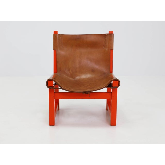 Riaza Hunting Children's Chair by Muñoz Paco for Darro, Spain, 1959 For Sale - Image 9 of 14