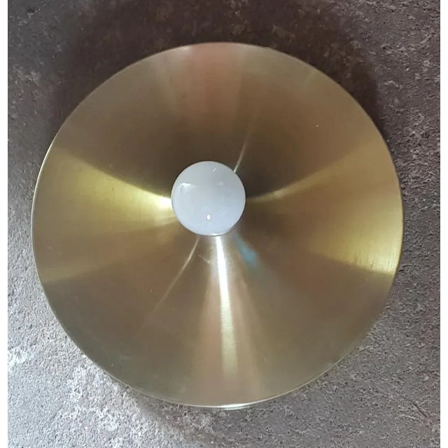 Mid-Century Modern Mid-Century Discus Ceiling or Wall Lamp from Staff For Sale - Image 3 of 4