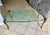 Brass Mid Century p.e. Guerin Style Brass & Glass Coffee Table With Frond Legs For Sale - Image 8 of 16