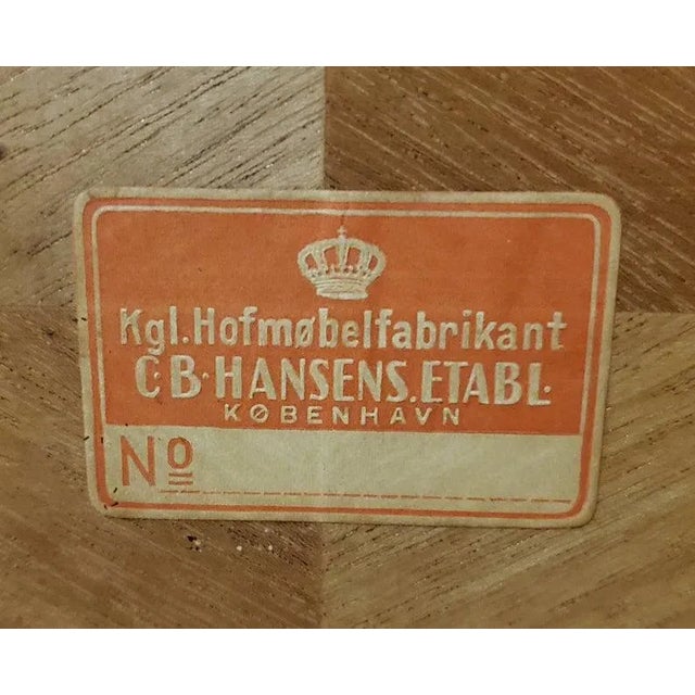 Mid-Century Danish Cocktail Table by c.b. Hansen For Sale - Image 10 of 11