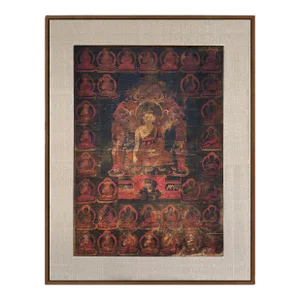 17th Century Tibetan Thangka Painting
