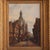 1930s Flemish Cathedral Oil Painting on Canvas in Giltwood Frame For Sale - Image 4 of 4