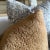 Not Yet Made - Made To Order Natural Shearling Lumbar Pillow in Cappuccino Color With Brass Zipper For Sale - Image 5 of 6