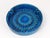 Large Mid-Century Round Rimini Blue Glazed Ashtray attributed to Aldo Londi for Bitossi, 1950s For Sale - Image 9 of 14