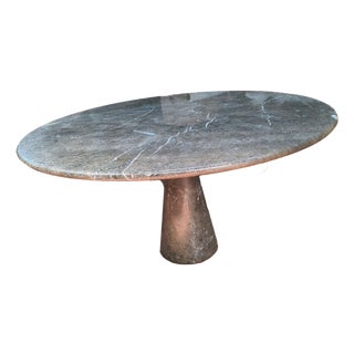 M1 Table in Green Mondragone Marble by Angelo Mangiarotti for Skipper, 1960s For Sale