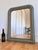 Wood Large Antique French Louis Philippe Mirror – Green and Gold, Late 19th Century For Sale - Image 7 of 9