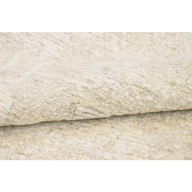 Pasargad Home Oushak Tan Wool Area Rug- 8' 9'' X 10' 6'' For Sale - Image 4 of 5