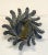 Brutalist Wall Light in Glass and Wrought Iron, 1960s For Sale - Image 13 of 13