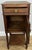 Antique French Oak Carved Nightstand For Sale - Image 4 of 15