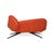 Papillon Two-Seater Sofa Bed in Orange with Manual Function by Bonaldo For Sale - Image 14 of 16