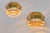 1960s Brass Colored Metal Pendant Trava Lamps by Carl Thore, Sweden from Granhaga Metallindustri, 1960s, Set of 2 For Sale - Image 5 of 14