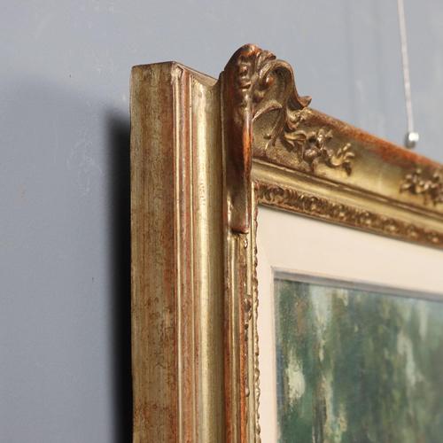 Domenico De Bernardi, Landscape, Oil Painting, Framed For Sale - Image 9 of 13