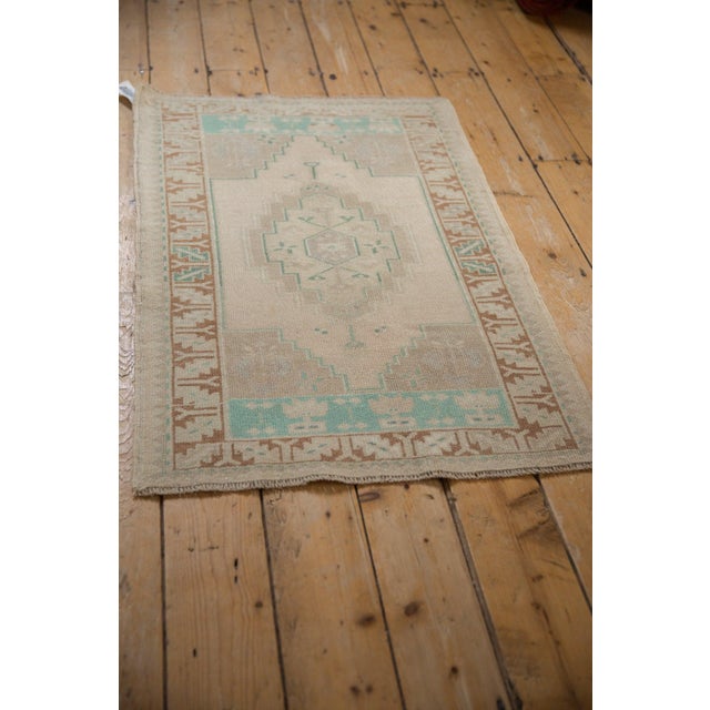 1980s Vintage Distressed Oushak Rug - 2'6" x 3'10" For Sale - Image 5 of 9