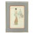 1930s French Art Deco Fashion Illustration Plate For Sale