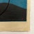 Paper 1960s Aqua Blue Japanese Print on Rice Paper, Signed For Sale - Image 7 of 9