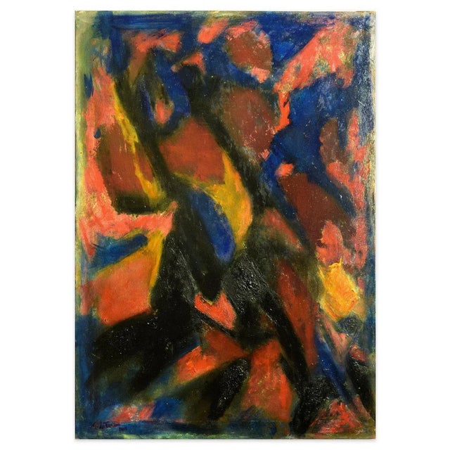 Informal Painting - Oil Painting 2013 by Giorgio Lo Fermo 2013 For Sale - Image 4 of 4