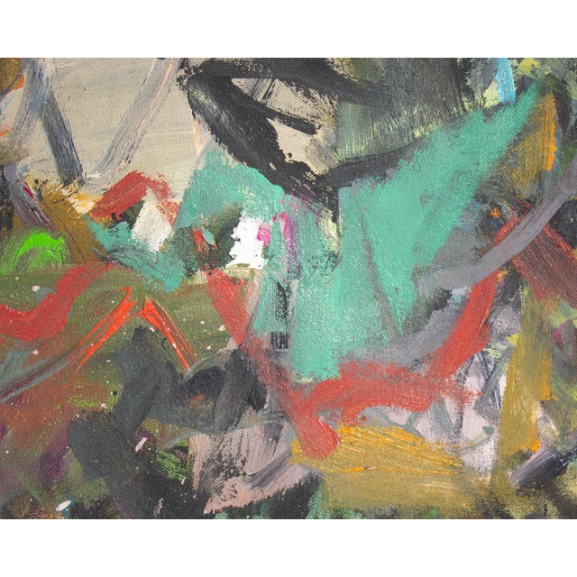 2024 “Wires” Oil on Canvas Abstract Painting by Karl For Sale In Indianapolis - Image 6 of 9