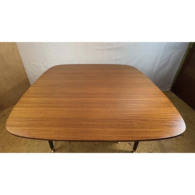 Mid-Century Librenza Extending Fold-Out Dining Table in Teak and Tola from G-Plan, 1950s For Sale - Image 9 of 11