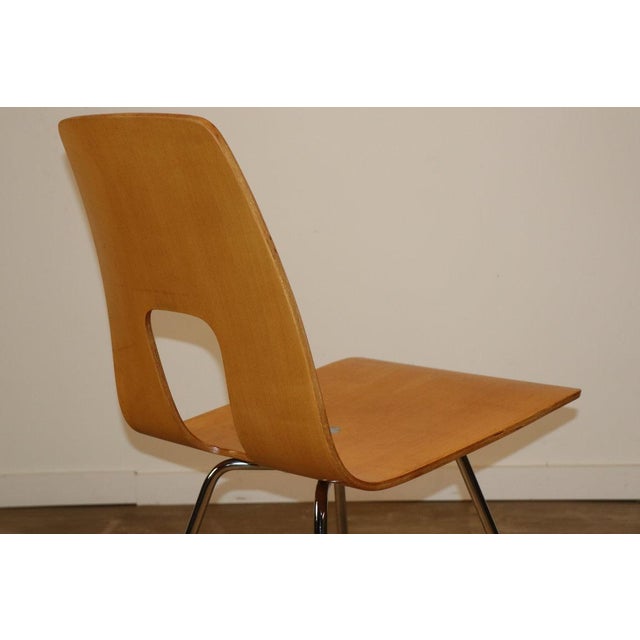 One Point Model Chair by Hans Bellman in Beech, 1950s For Sale - Image 16 of 18