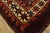 Late 19th Century 1871s Red Wine Geometric Antique Turkmen Tekke Chuval Rug 2'6" X 3'9" Handknotted Wool Carpet For Sale - Image 5 of 10