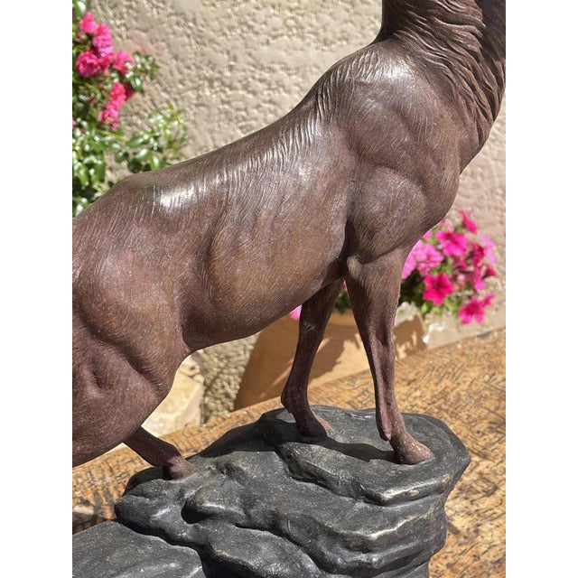 Louis Carvin, Deer, 1900s, Bronze For Sale - Image 4 of 13