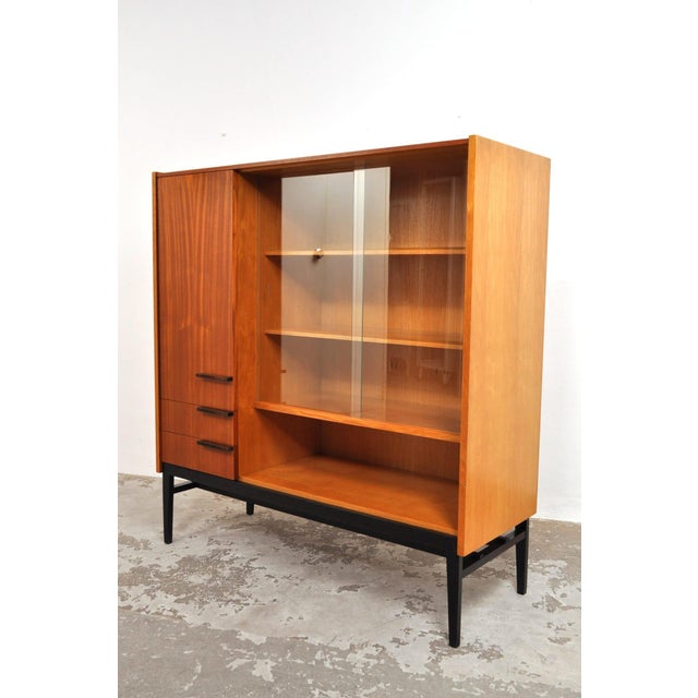 Mid-Century Modern Mid-Century Modern Display Cabinet by Frantisek Mezulanik for Up Zavody, 1960s For Sale - Image 3 of 13