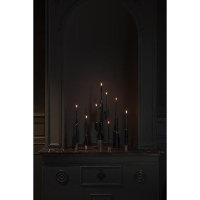 Ashes to Ashes B6 Bronze Candleholder by William Guillon For Sale - Image 18 of 18