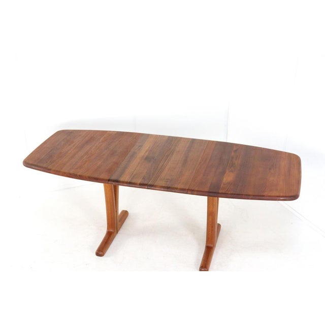 Oval Extendable Vokslev Dining Table from Holstebro For Sale - Image 10 of 16