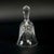 1940s French Crystal Bell attributed to Baccarat, 1940s For Sale - Image 5 of 6
