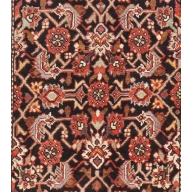 Traditional Antique Caucasian Karabagh Runner - 3'7" X 16' For Sale - Image 3 of 3