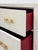 Coastal Mitchell Gold Bob Williams White Dresser, Brass Handles, 8 Drawer For Sale - Image 10 of 13