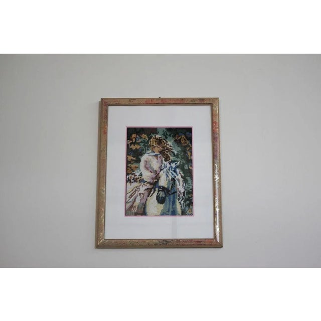 Crocheted Paintings, 1990s, Set of 3 For Sale - Image 13 of 18