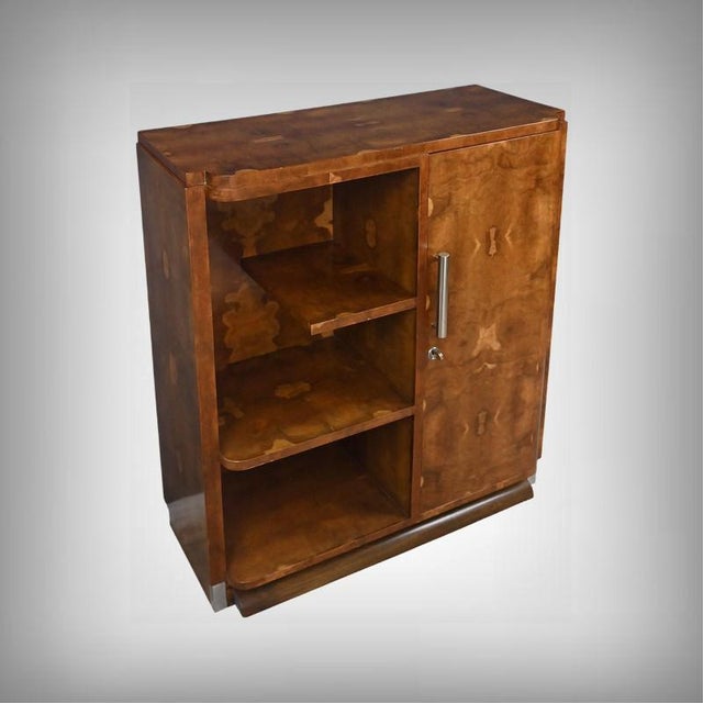 Art Deco Bibus in Elm Burl Veneer, 1920s For Sale - Image 18 of 18