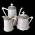 Ceramic Milk Jug, Milk Pot and Sugar Bowl from Limoges Bernardaud, 1890s, Set of 3 For Sale - Image 7 of 7