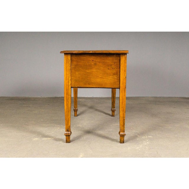 Biedermeier Desk in Oak For Sale - Image 5 of 18