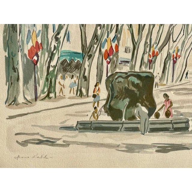 Artist: yves brayer (1907-1990) period: 20th century style: other style condition: perfect condition material: paper...