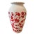 1940s ‘ Birds and Cherry’ Blossom Milk Glass Vase For Sale