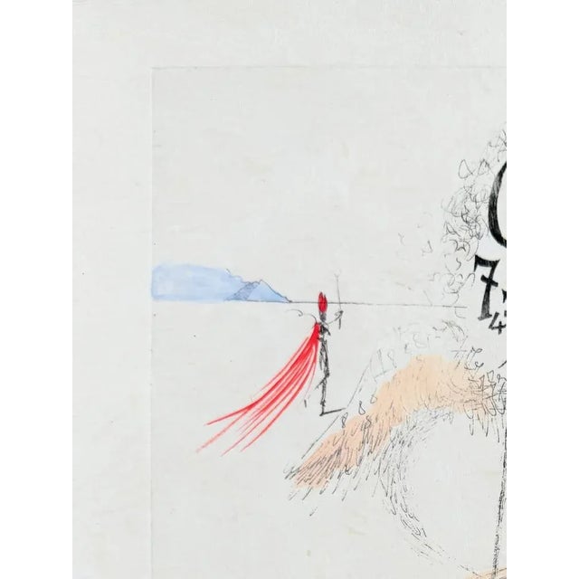 Salvador Dali, Guerre de 1914-1918, 1967, Etching, in Flawless conditions. Designed 1960 to 1969