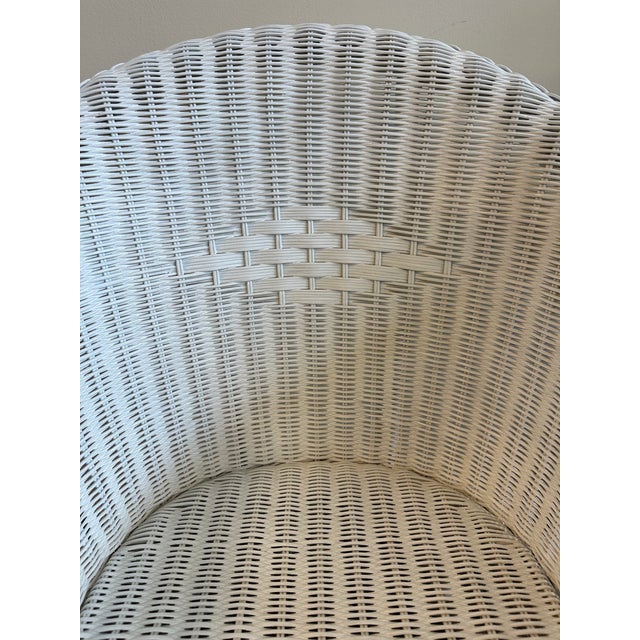 Ralph Lauren Home Hudson River Valley Wicker Dining Chairs Set of 8