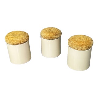 Italian Giano-Giano-Vano Ottoman by Emma Gismondi Schweinberger for Artemide, 1960s, Set of 3 For Sale