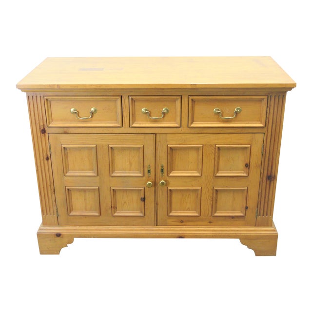 Baker Milling Road English Chippendale Style Pine Sideboard Chairish