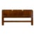 Vintage Henredon "Regiment" Campaign King Size Walnut Headboard For Sale